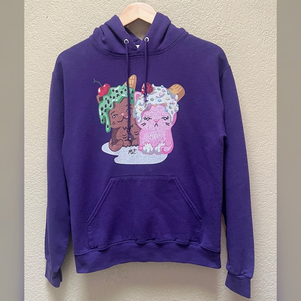 Moriah Elizabeth Characters Logo Pullover Hoodie Girl Size Youth- Small